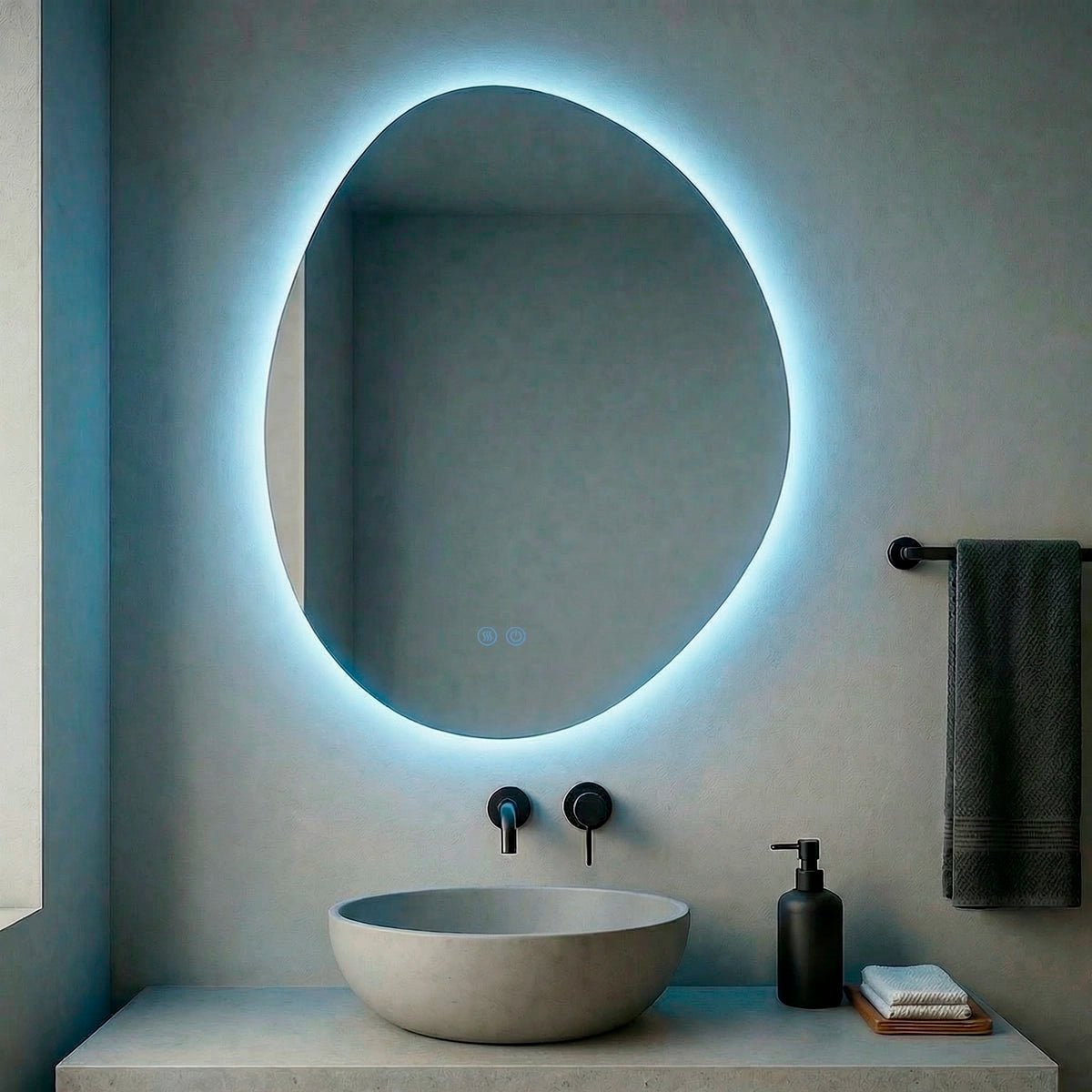 Espejo de baño con luz led Fenix - The Bath