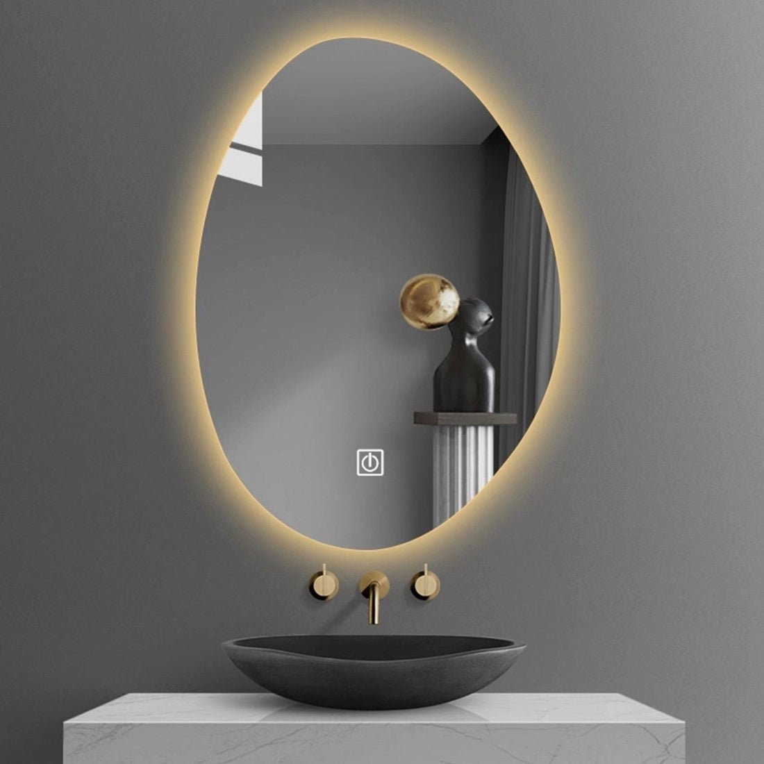 Espejo de baño con luz led Fenix