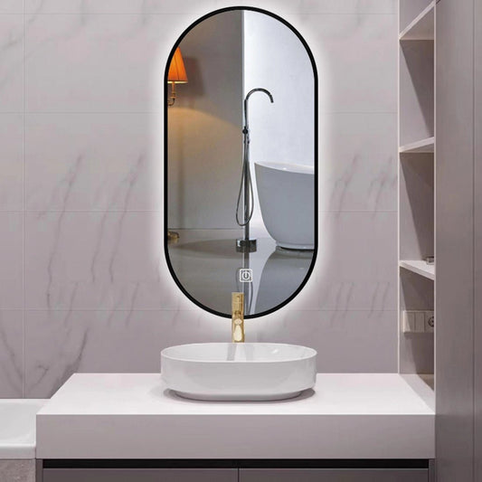 Espejo de baño con luz led Perseo