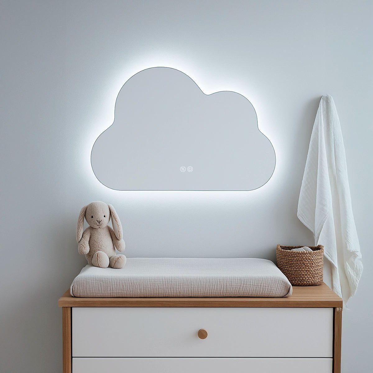 Espejo de baño en forma de nube Fauno - Thebath