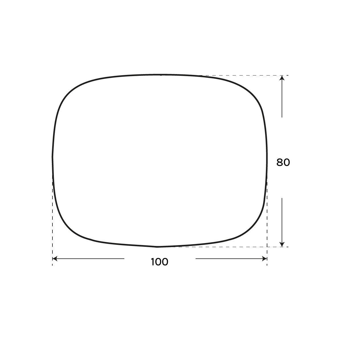 Espejo Elipse - Thebath
