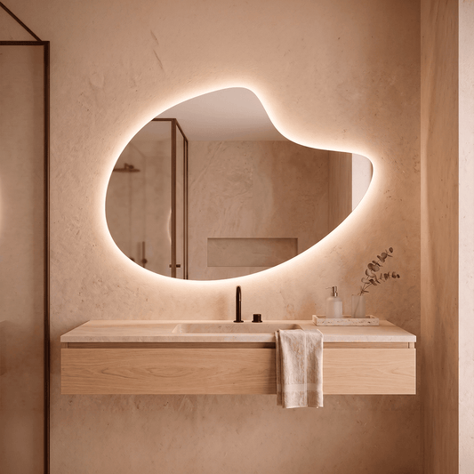 Espejo forma irregular Sira - The Bath