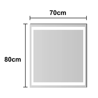 Espejo luz frontal Francia - Thebath