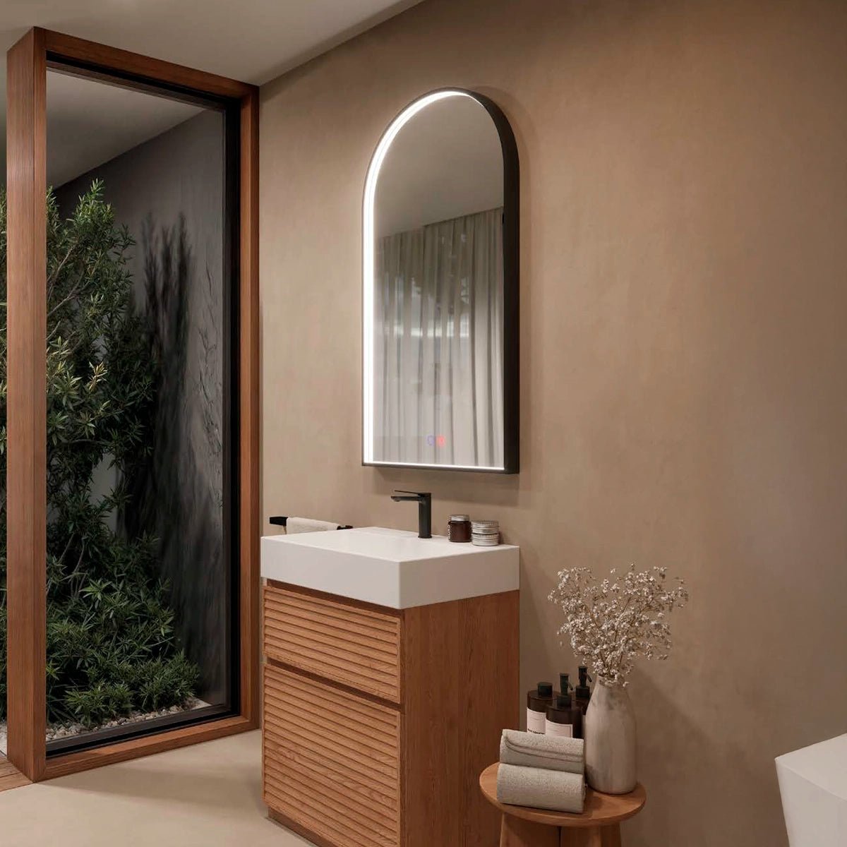Espejo luz led indirecta Roma - Thebath