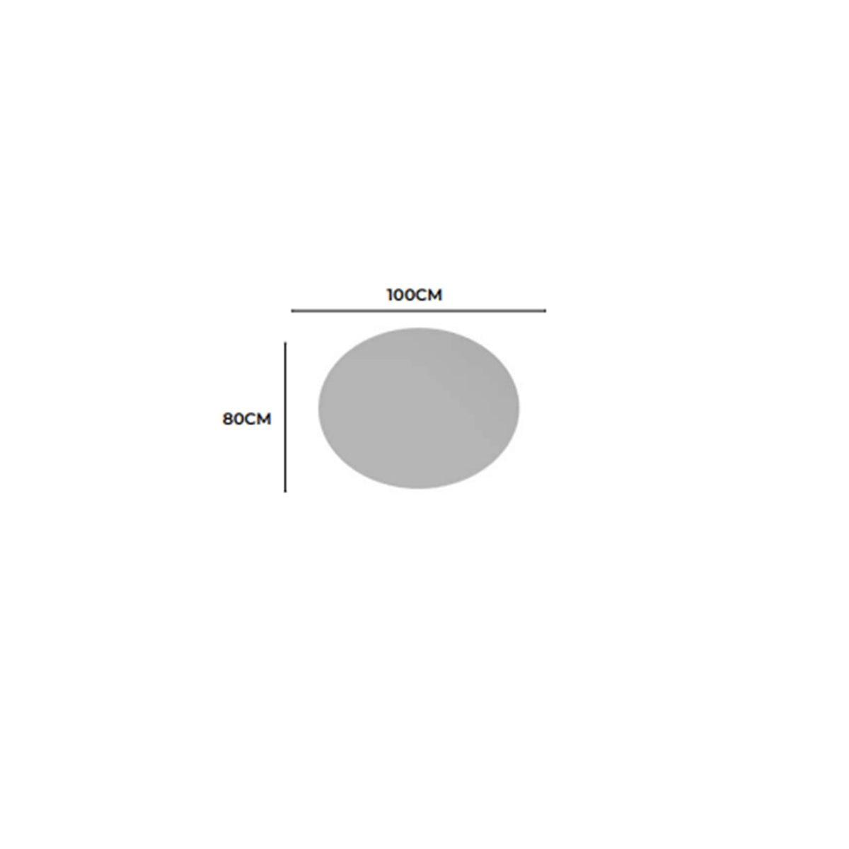 Espejo ovalado con luz led Oval - Thebath