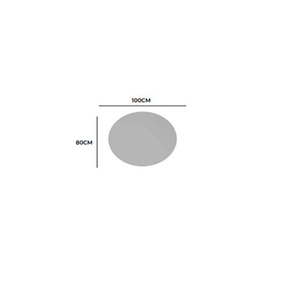 Espejo ovalado con luz led Oval - Thebath