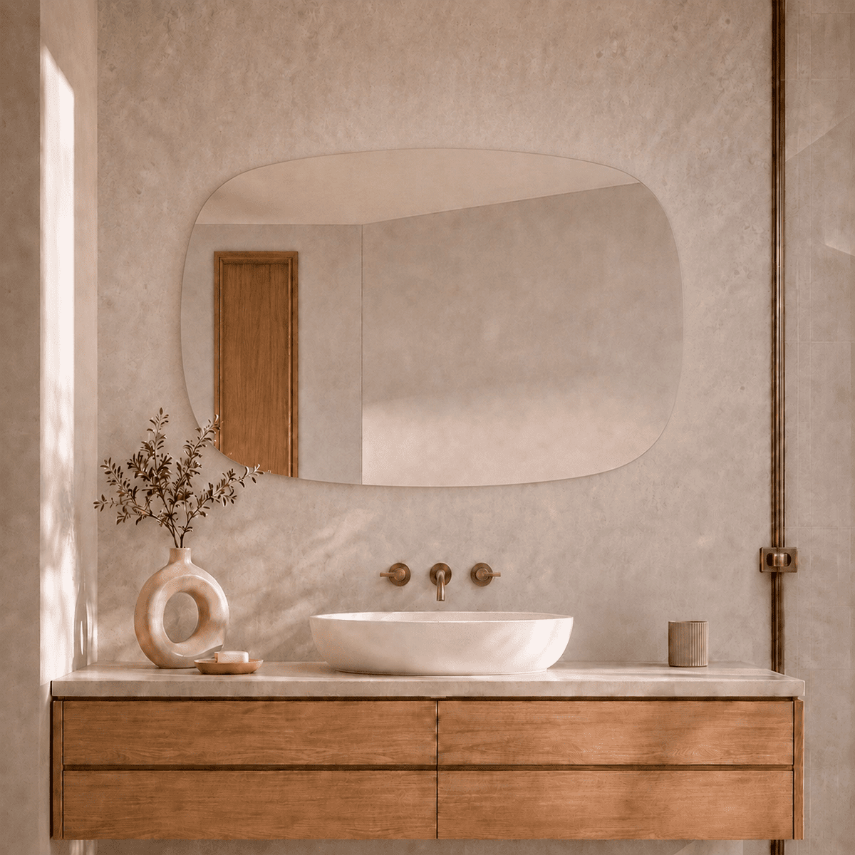 Espejo pared rectangular Apus Nol - The Bath