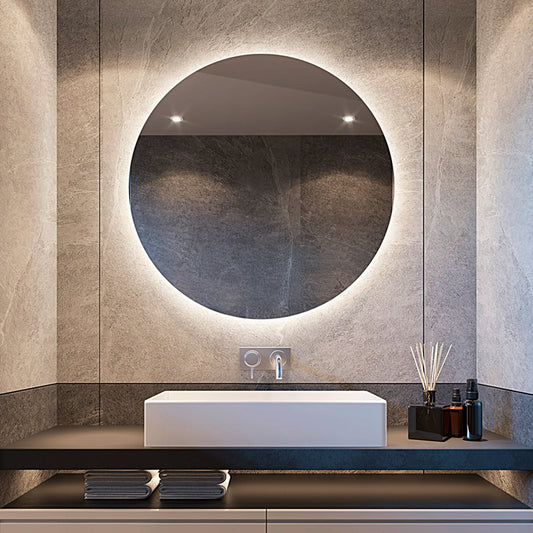 Espejo redondo baño con luz led Circlo - The Bath