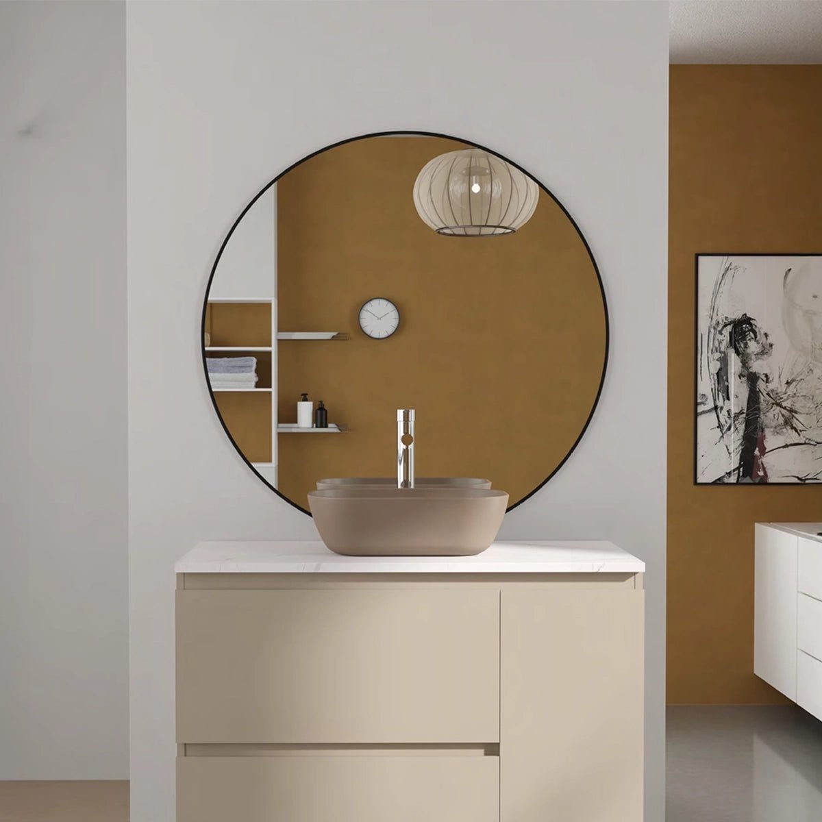 Espejo redondo básico - Thebath