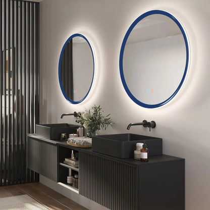 Espejo redondo con luz led Torino - Thebath