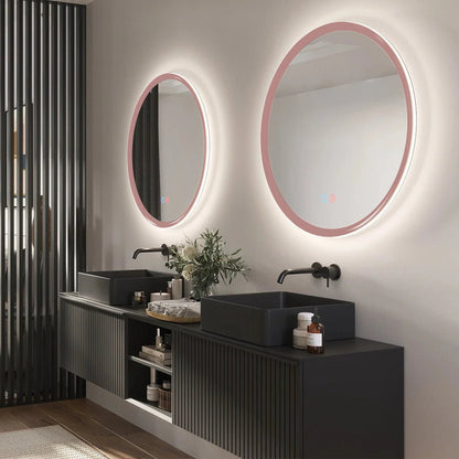 Espejo redondo con luz led Torino - Thebath