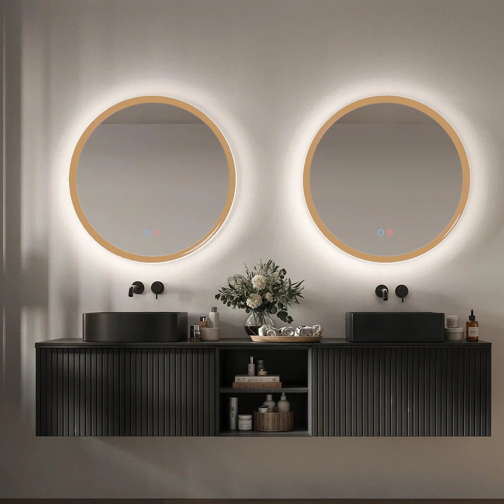 Espejo redondo con luz led Torino - Thebath