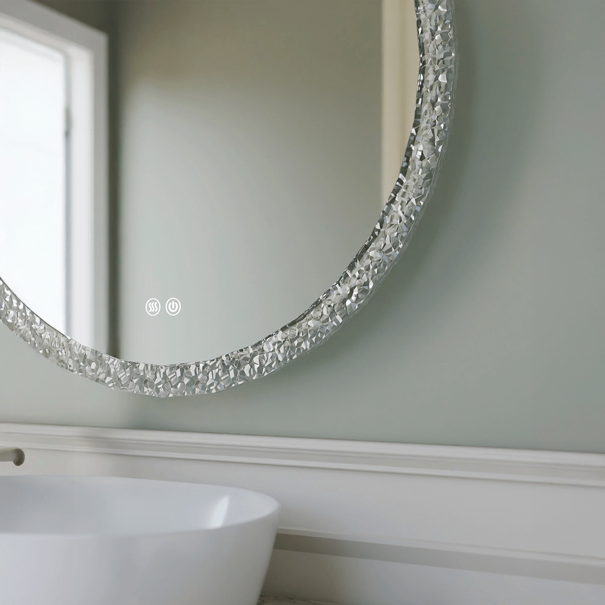 Espejo redondo decorativo Donna - Thebath