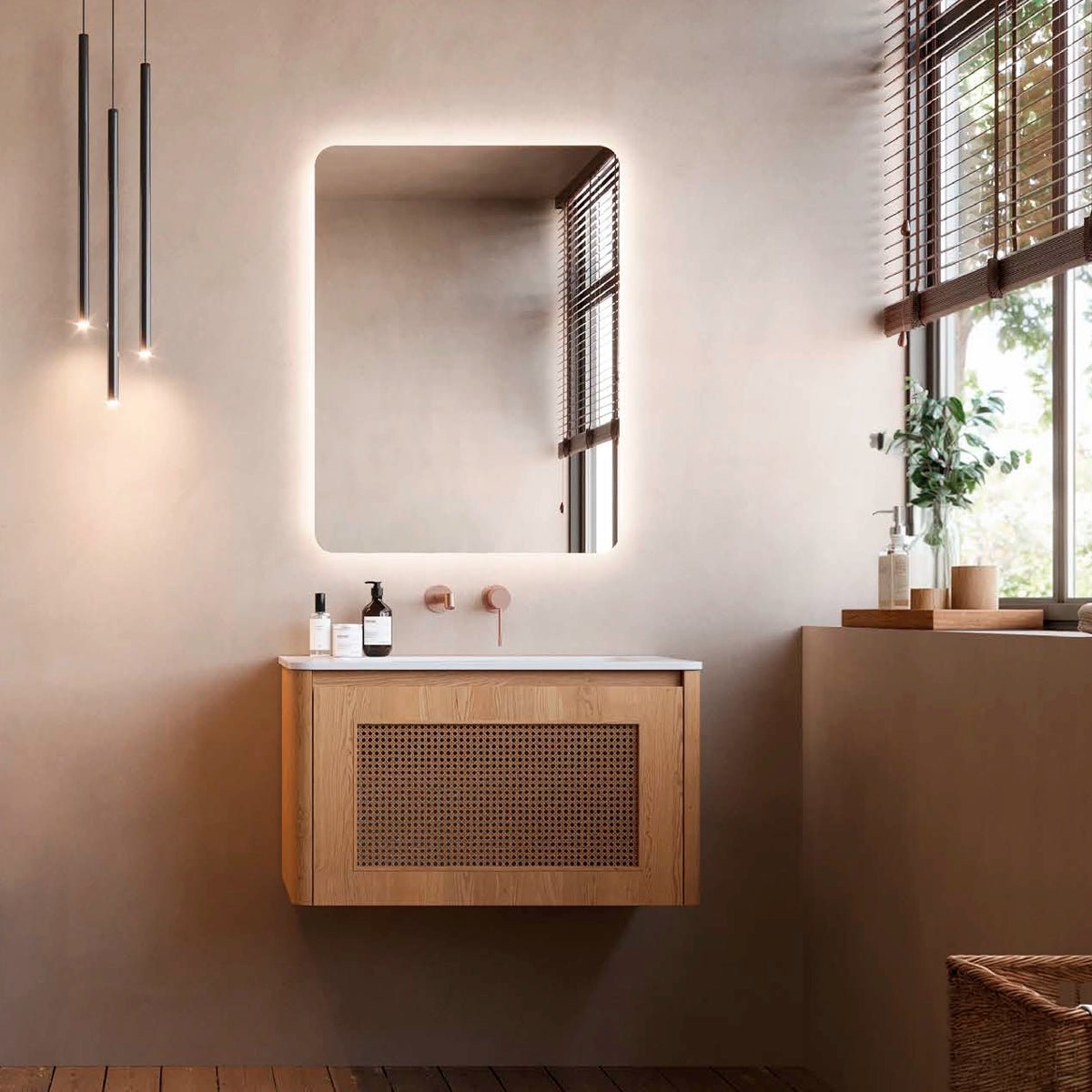 Espejo retroiluminado Dinamarca - Thebath