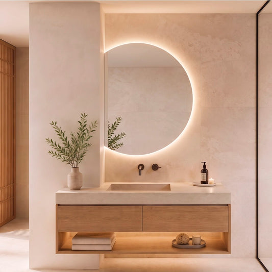 Espejo semicircular Naos - The Bath