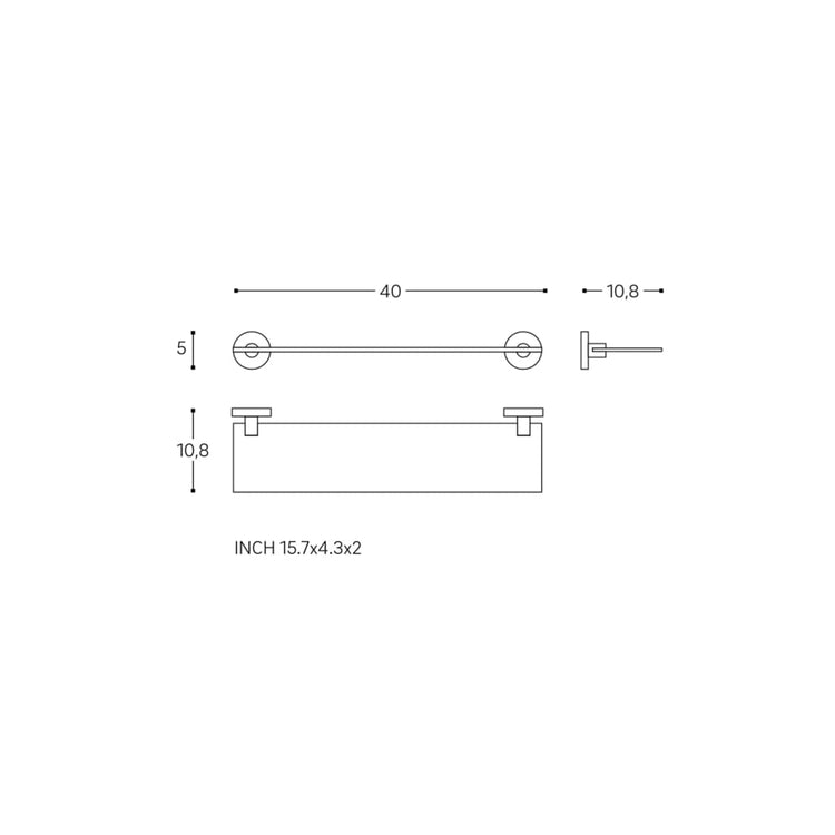 Estante de cristal Start