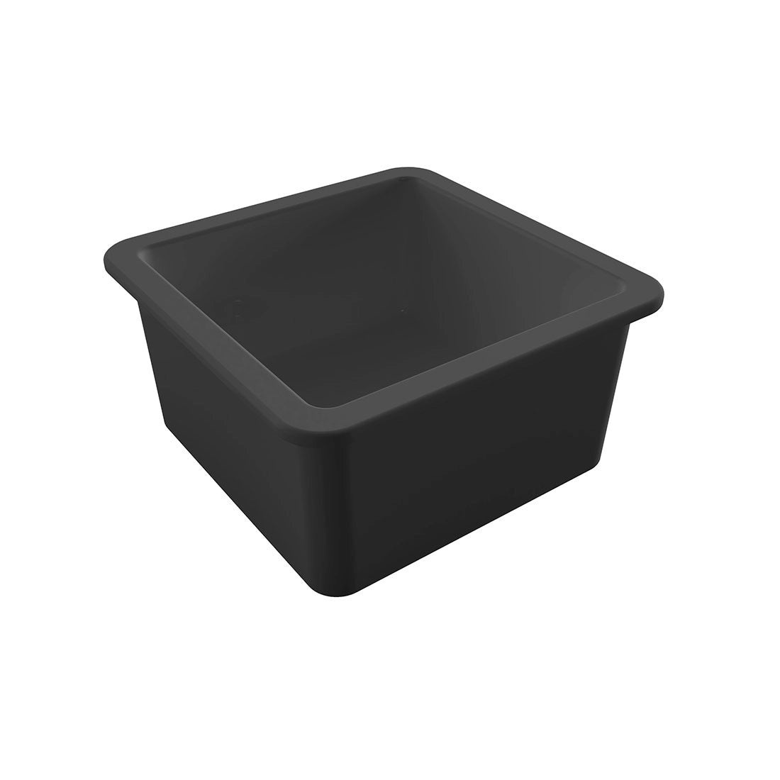 Fregadero cerámico negro mate