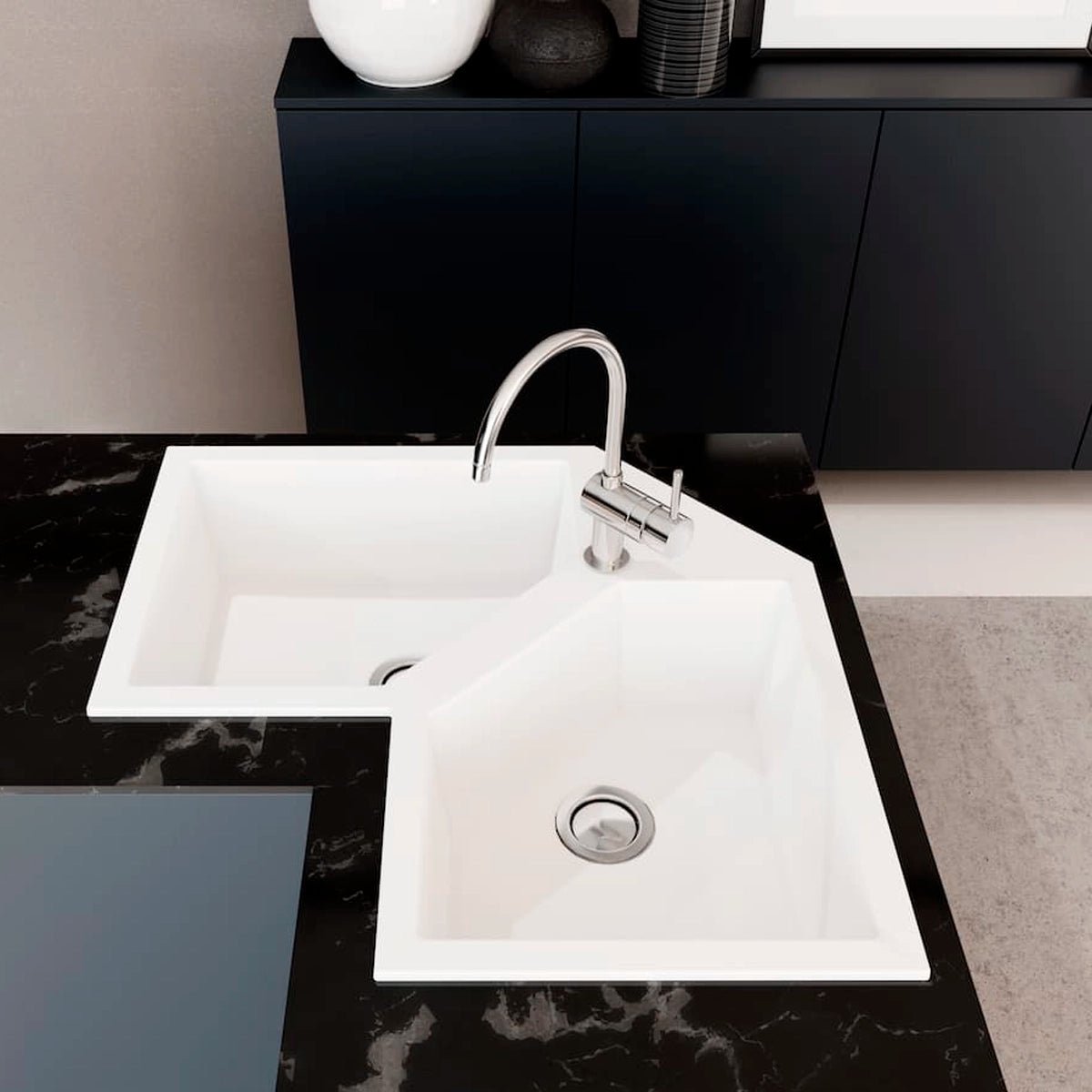 Fregadero esquinero Supreme E830 - Thebath