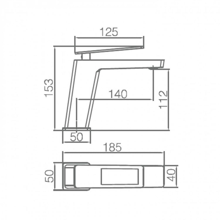 Grifería negra monomando Suecia