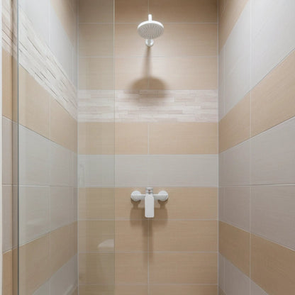 Grifo de ducha blanco brillo Flat - Thebath