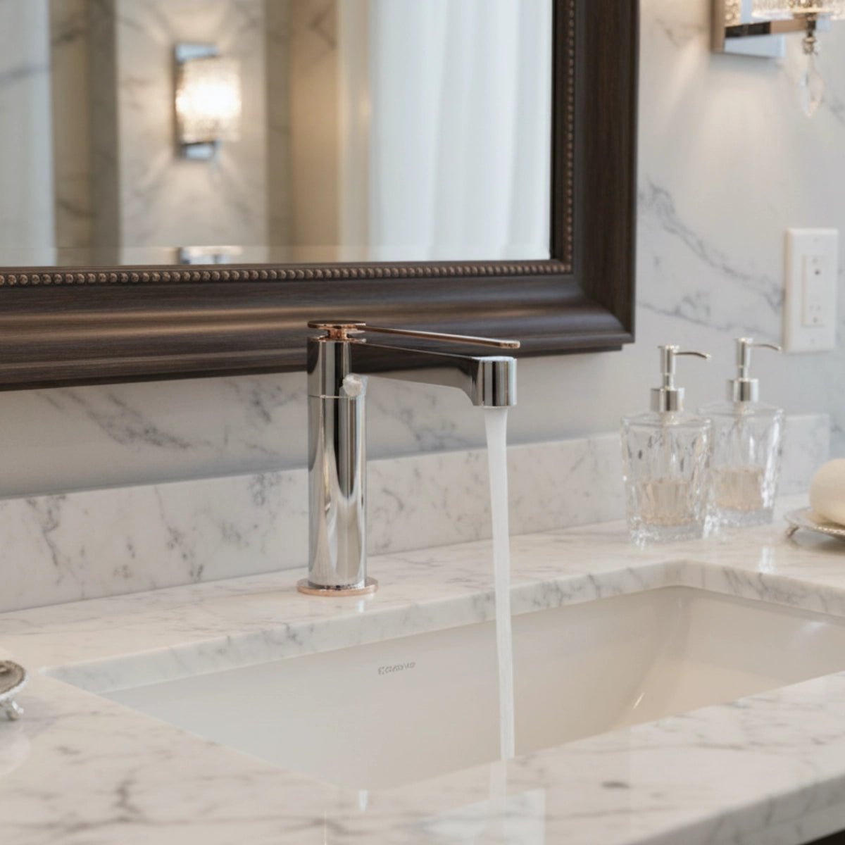 Grifo de lavabo brillante Galant - Thebath