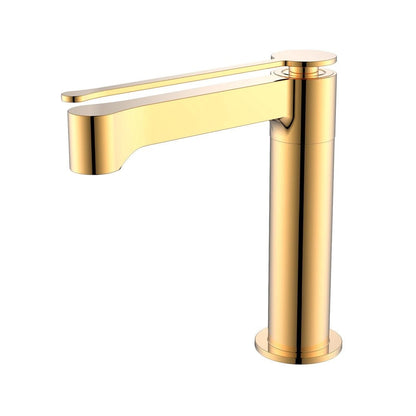 Grifo de lavabo brillante Galant