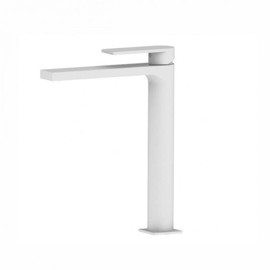 Grifo de lavabo de caño alto mate Alpha