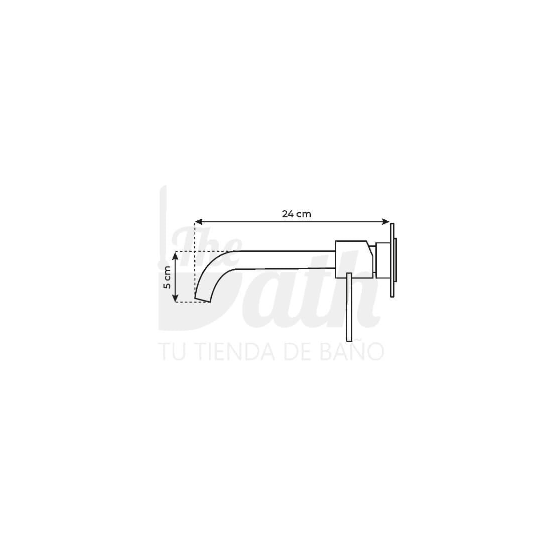 Grifo empotrado Palos