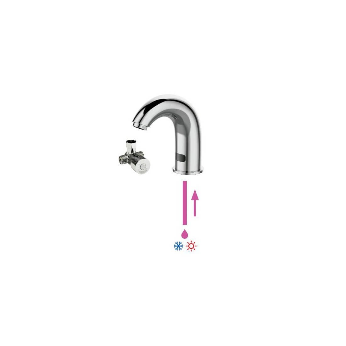Grifo lavabo electronico Samoa