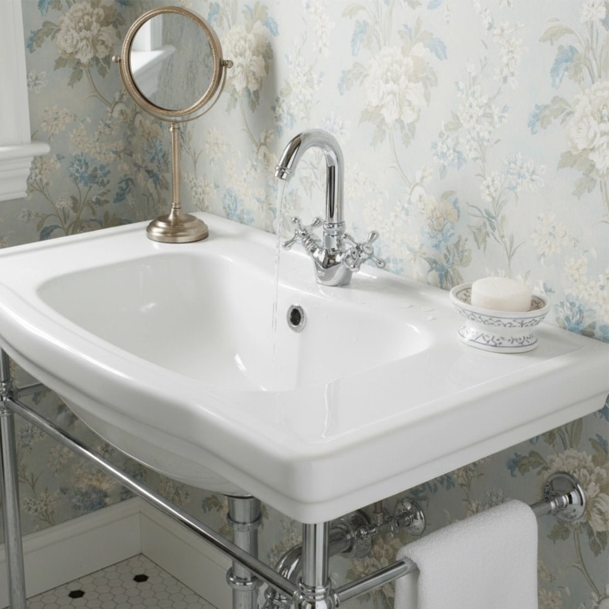Grifo lavabo latón vintage Stilo - Thebath