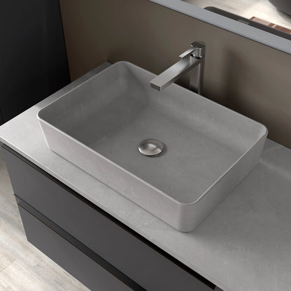 Lavabo rectangular de sobreponer Curazao