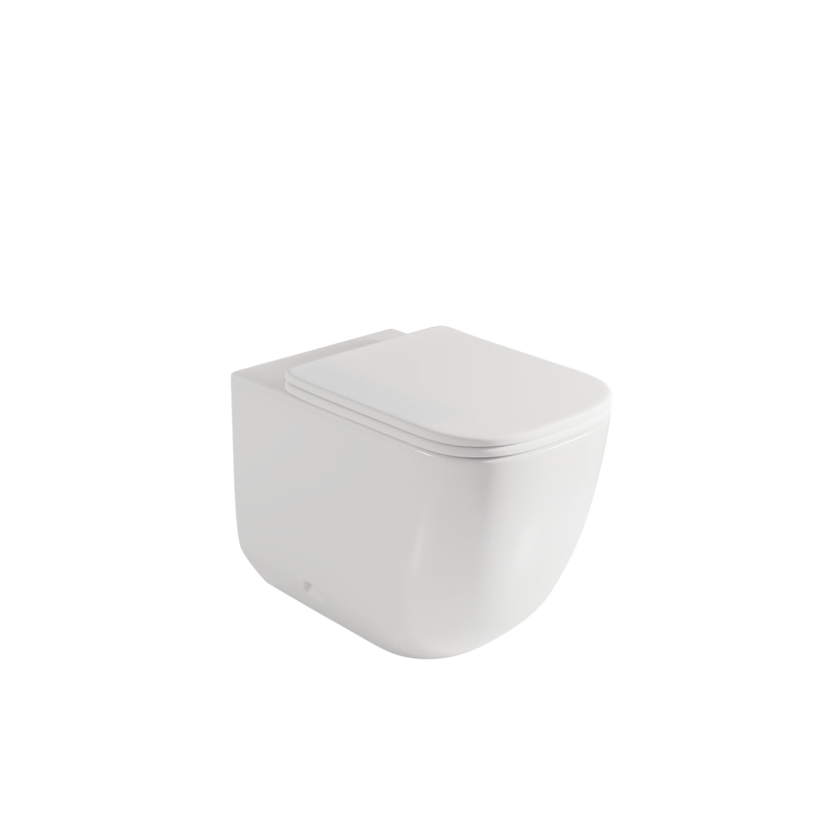 Inodoro compacto blanco Zen - Thebath