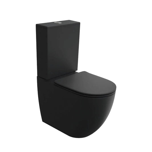 Inodoro completo Zurca negro mate - The Bath