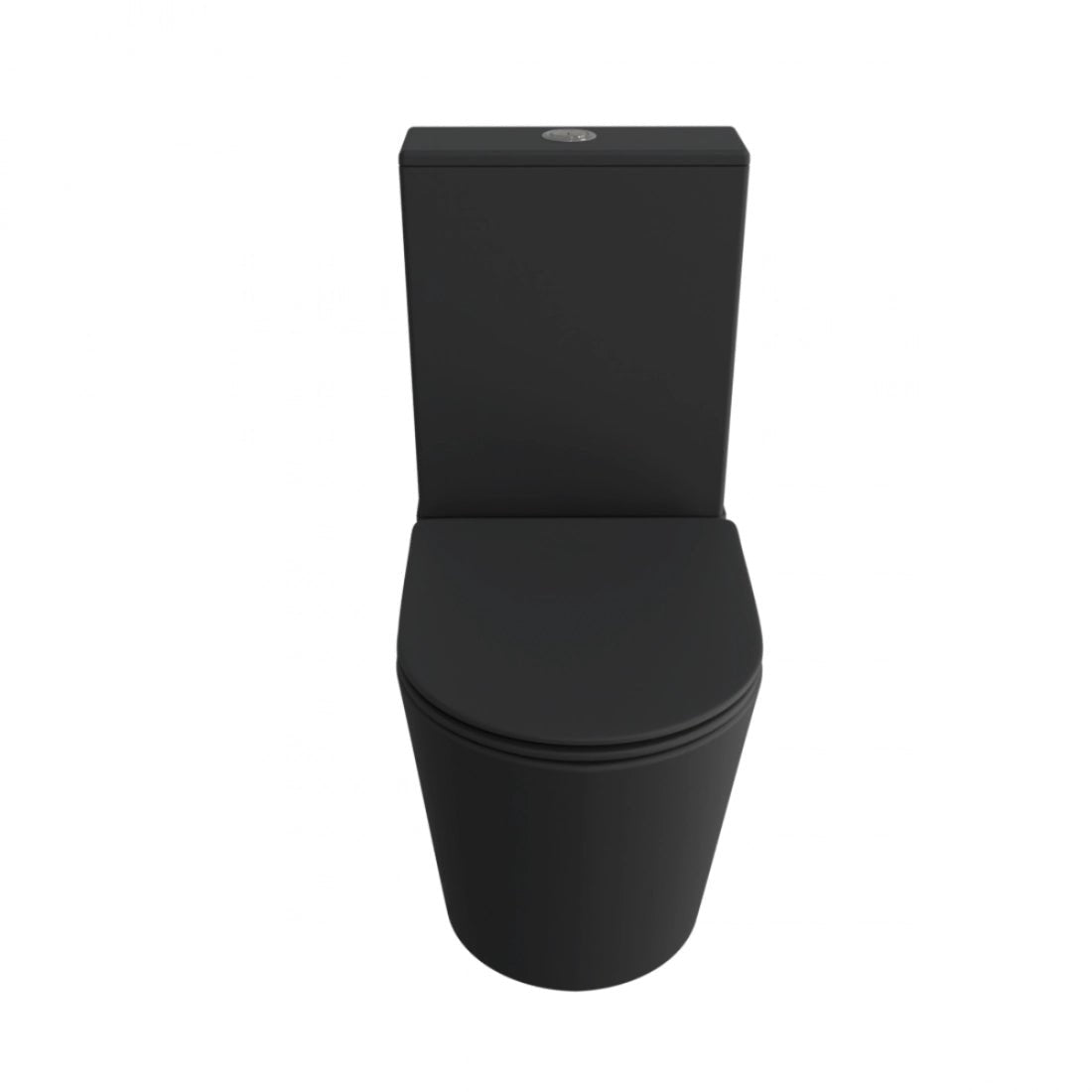 Inodoro de tanque bajo Tarento negro mate
