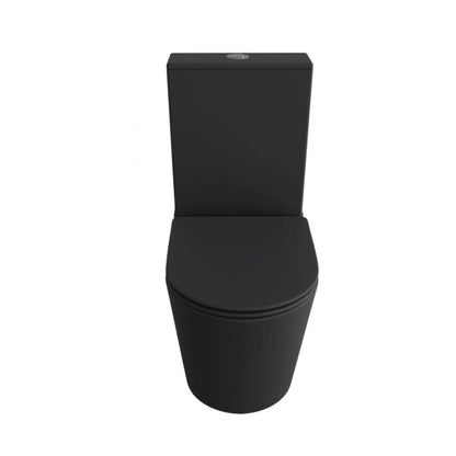 Inodoro de tanque bajo Tarento negro mate