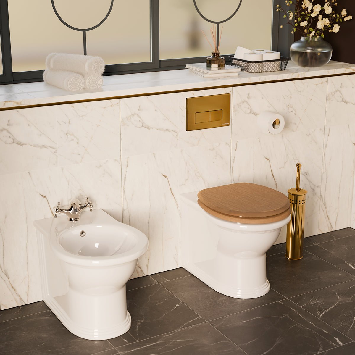 Inodoro retro compacto Olimpia - Thebath