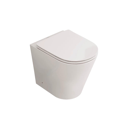 Inodoro compacto blanco mate Bolonia