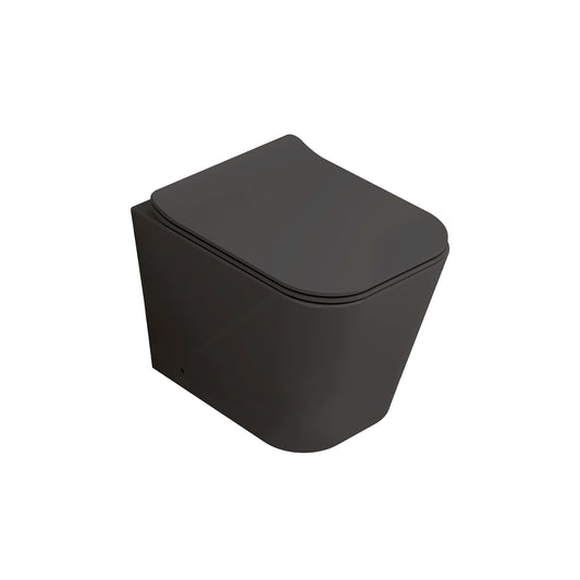 Inodoro compacto negro mate Florencia