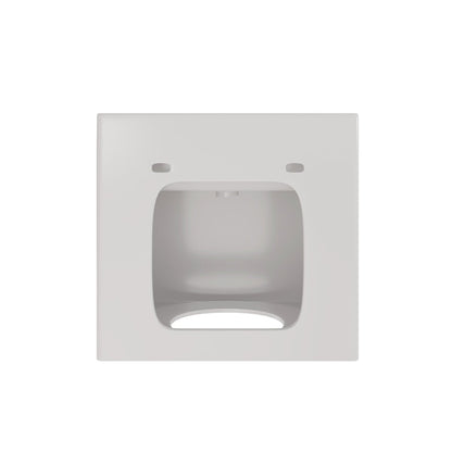 Lavabo suspendido de cerámica Ivar