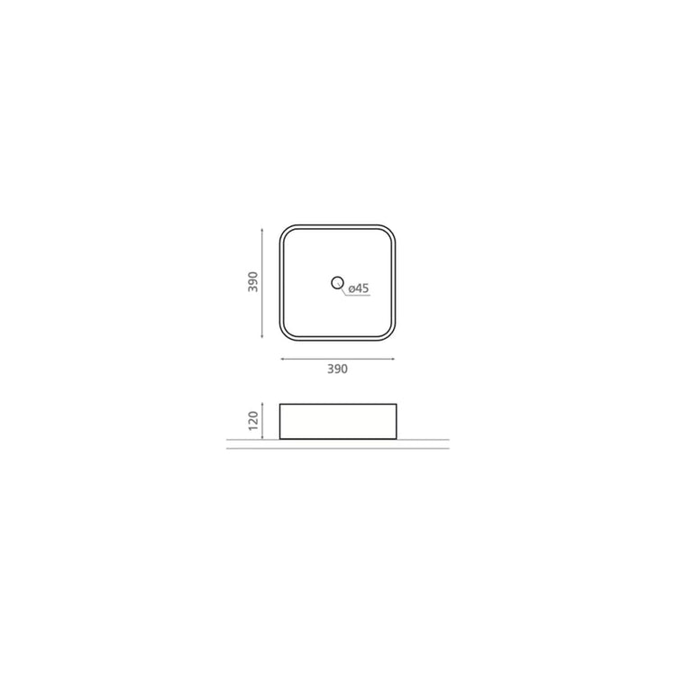 Lavabo baño cemento Fontibre