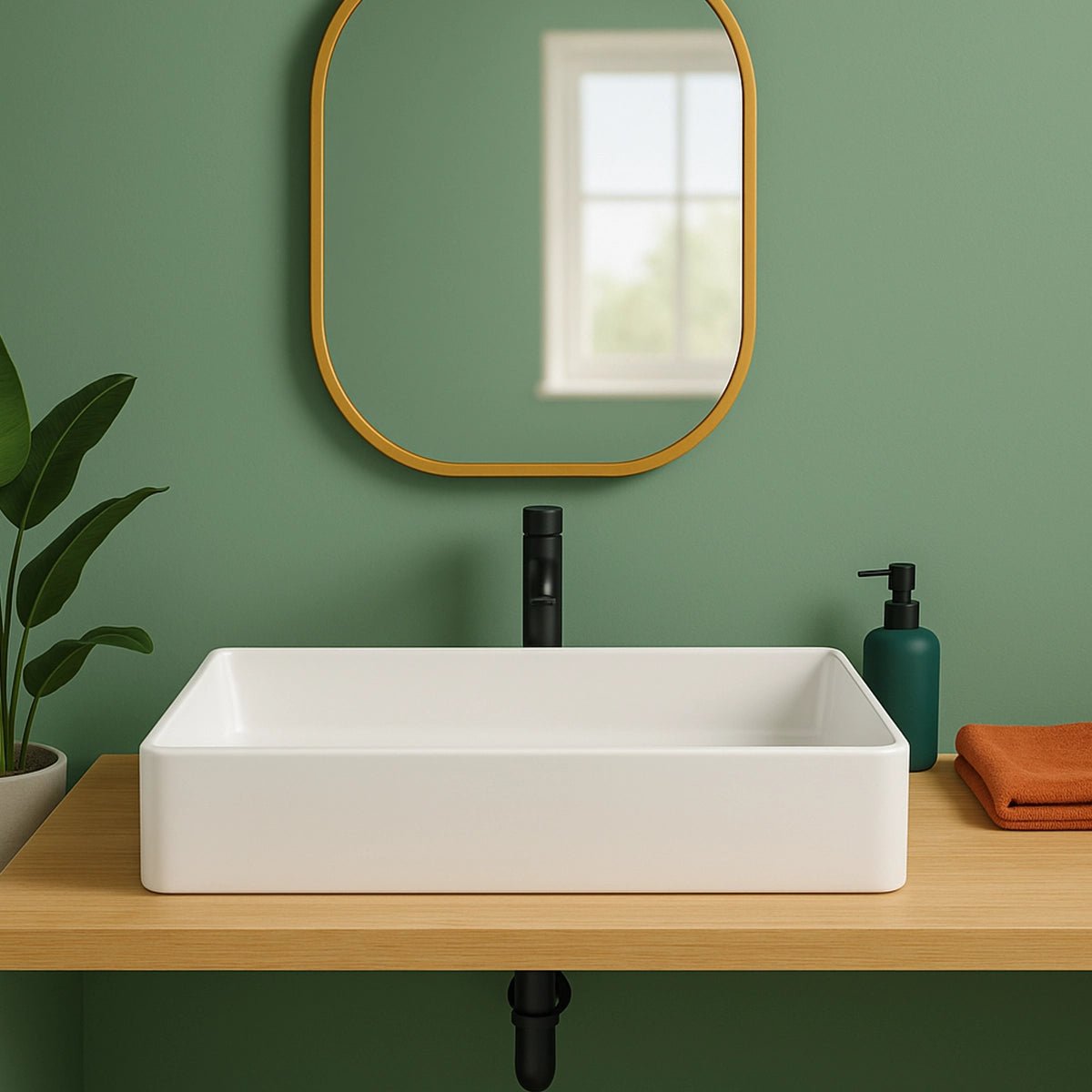 Lavabo baño sobre encimera Leo - Thebath