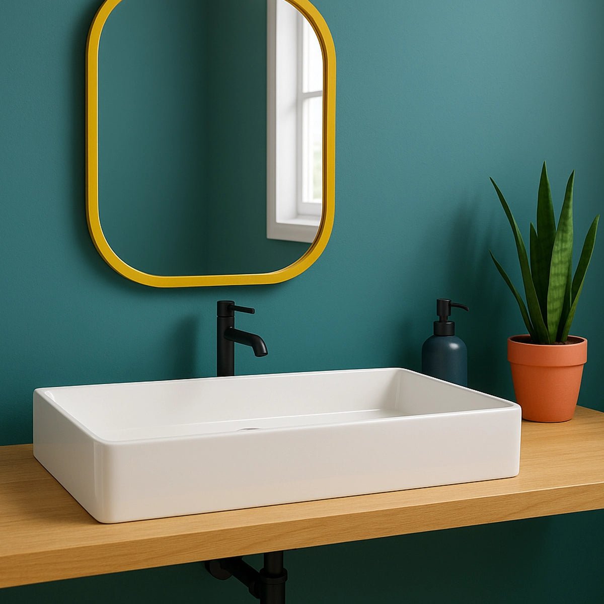 Lavabo baño sobre encimera Leo - Thebath