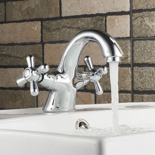 Lavabo bimando cromo Bristol