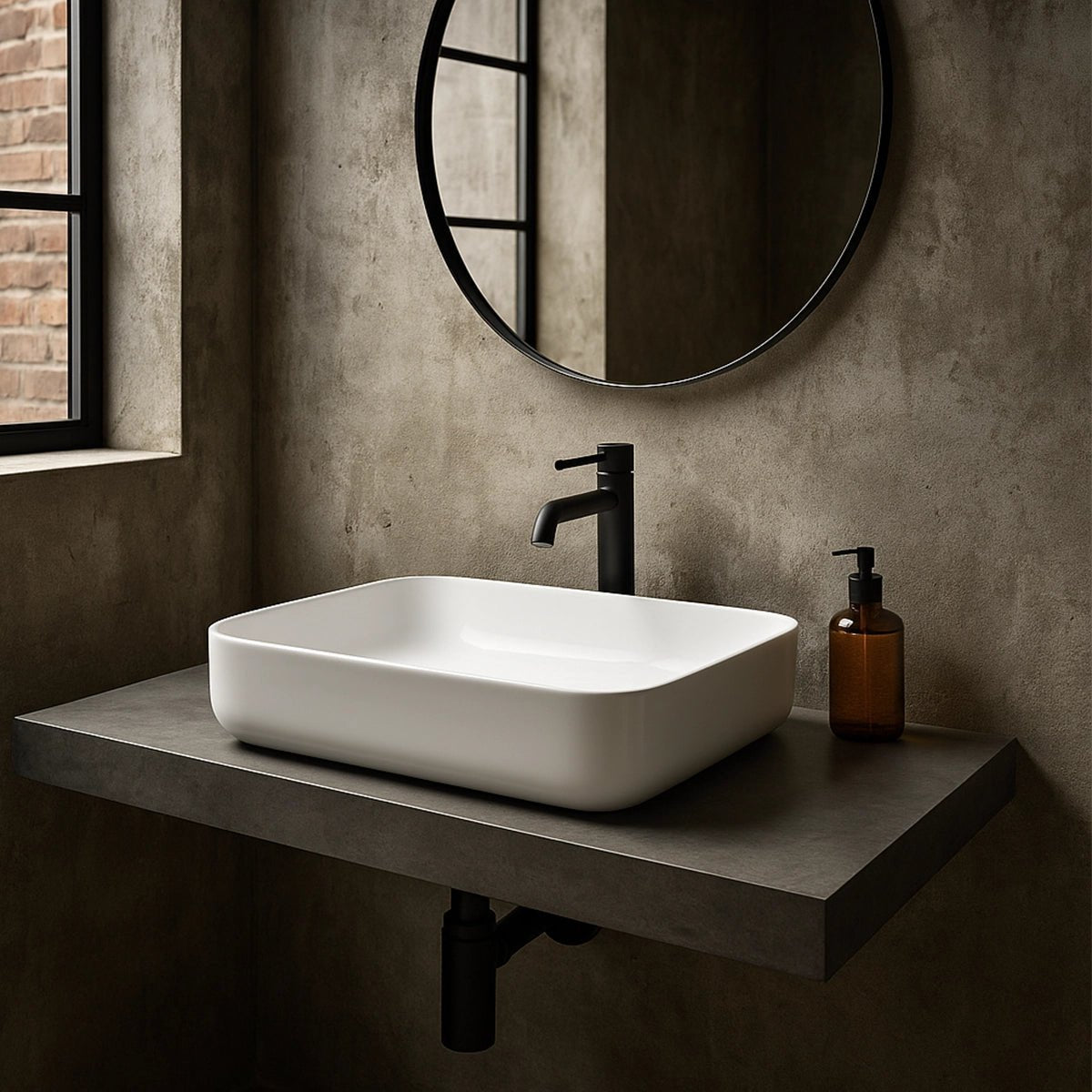 Lavabo blanco Alina - Thebath