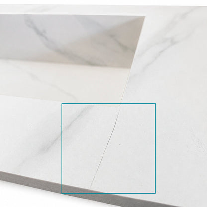 Lavabo blanco marmolado Boreal Outlet - The Bath