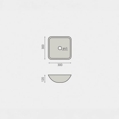 Lavabo con encimera integrada Oregón - Thebath