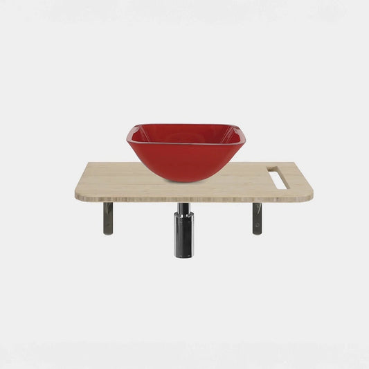 Lavabo con encimera integrada Oregón - Thebath