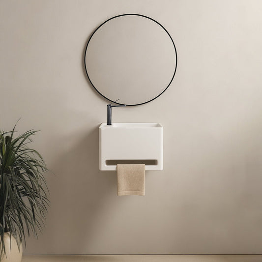 Lavabo con toallero incorporado Zed - Thebath