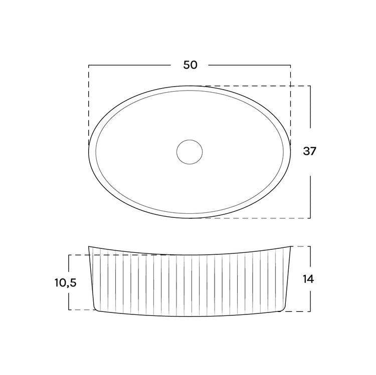 Lavabo cristal Noah