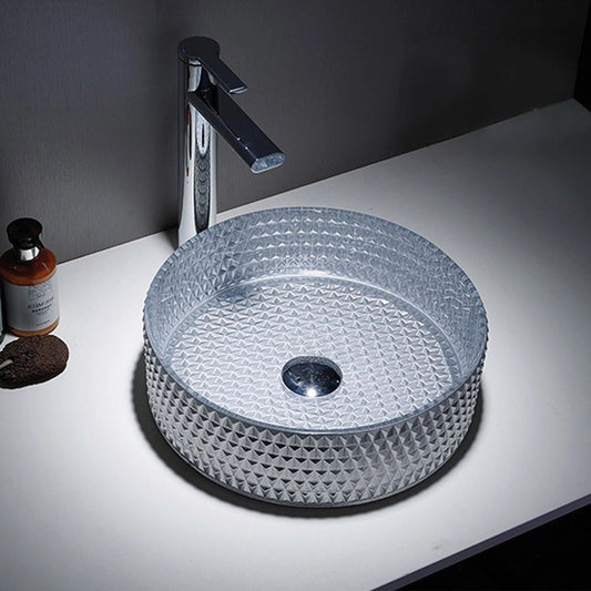 Lavabo de cristal para baño
